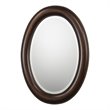 Bowery Hill Mandie Oval Mirror in Bronze