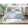 Bowery Hill Modern Solid Wood Queen Murphy Bed Chest in White