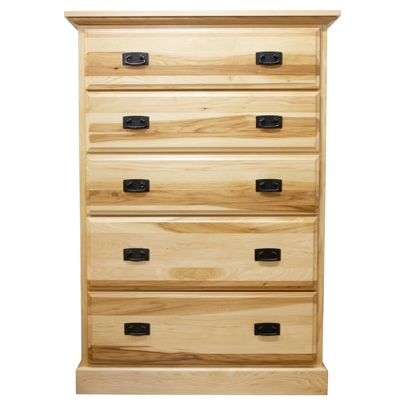 Bowery Hill 5 Drawer Chest in Natural
