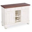 Bowery Hill Wine Rack Sideboard in Buttermilk