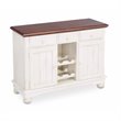 Bowery Hill Wine Rack Sideboard in Buttermilk