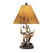 Bowery Hill Poly Table Lamp in Brown (Set of 2)