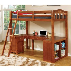 bowery hill loft bed with desk
