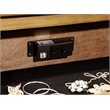 Bowery Hill 3 Drawers Transitional Wood Nightstand in Weathered Brown Elm
