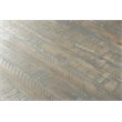 Bowery Hill Rubber Wood Dining Table in Dark Ash Finish