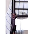 Bowery Hill Modern Steel Metal Full Over Queen Bunk Bed in Antique Black