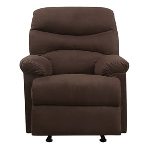 bowery hill woven glider recliner