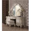 Bowery Hill Vanity Desk in Bone and White
