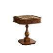 Bowery Hill 1-Drawer Wood Game Table in Cherry