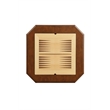Bowery Hill 1-Drawer Wood Game Table in Cherry