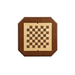 Bowery Hill 1-Drawer Wood Game Table in Cherry