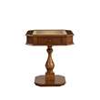 Bowery Hill 1-Drawer Wood Game Table in Cherry