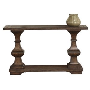 Bowery Hill Console Table in Kona Brown