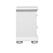 Bowery Hill 2 Drawer Nightstand in Oyster White