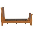 Bowery Hill Twin Sleigh Bed in Aged Oak