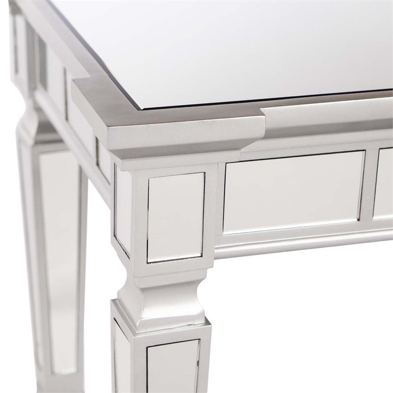 Bowery Hill Glam Mirrored Console Table Bh 1647992