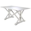 Bowery Hill Farmhouse Dining Table in White