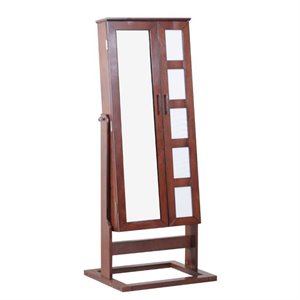 bowery hill jewelry armoire in cherry