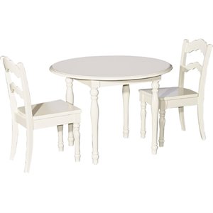 bowery hill table and 2 chairs in vanilla