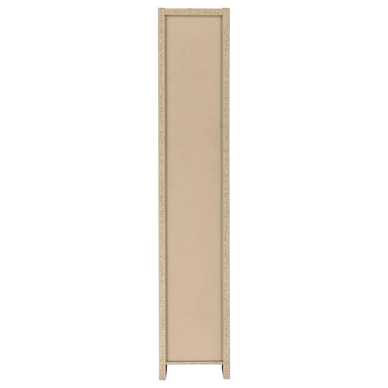 Bowery Hill 9 Shelf Narrow Bookshelf Bookcase in Cappuccino