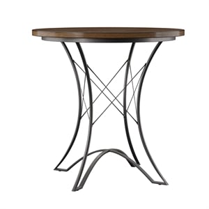 Bowery Hill Round Counter Height Dining Wood Table in Birch