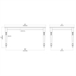 Bowery Hill Farmhouse 5 Piece in White and Natural