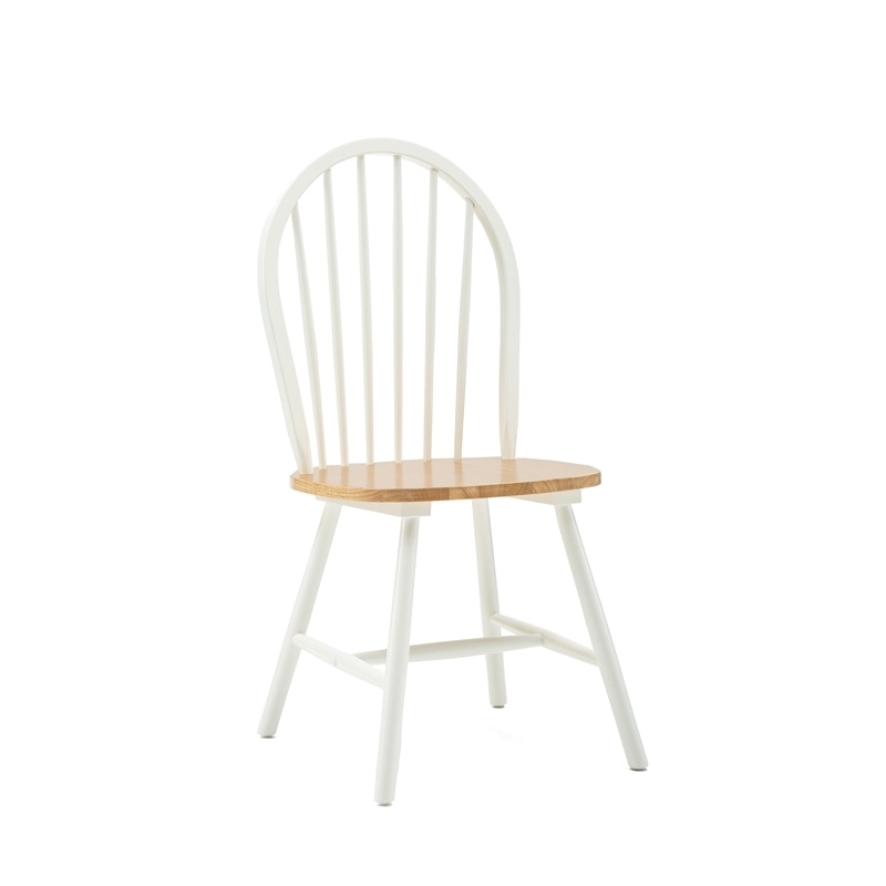 Bowery Hill Farmhouse 5 Piece in White and Natural