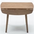 Bowery Hill Farmhouse Wood Dining Table in Barnwood Wire-Brush Brown