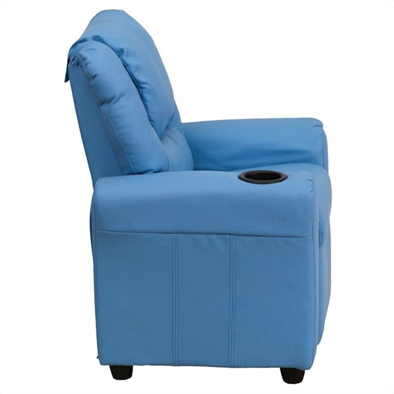Bowery Hill Recliner in Light Blue