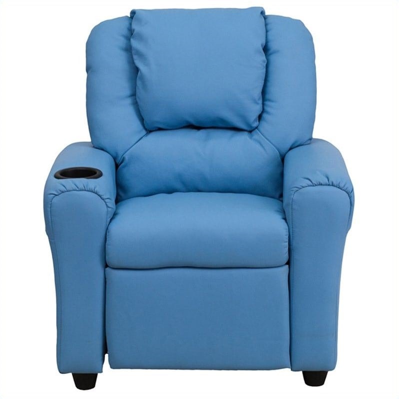Bowery Hill Recliner in Light Blue