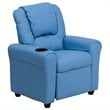 Bowery Hill Recliner in Light Blue