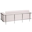 Bowery Hill Contemporary Sofa in White