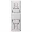 Bowery Hill Plastic Folding Table in White