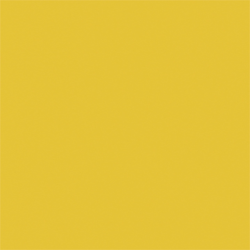 Bowery Hill Metal Patio Bistro Table in Yellow