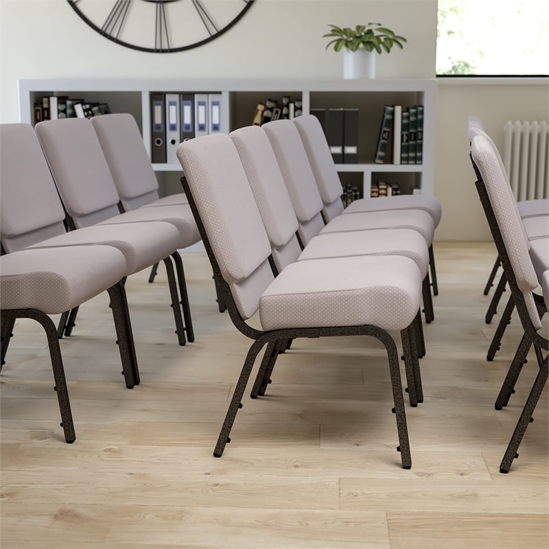 Bowery Hill Church Chair in Gray