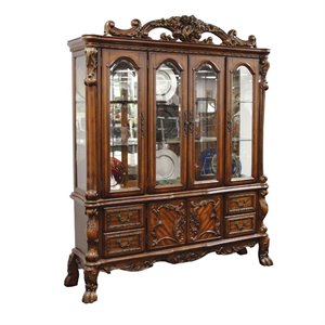 Bowery Hill Hutch and Buffet in Cherry Oak