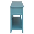 Bowery Hill Console Table in Teal