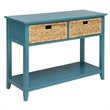 Bowery Hill Console Table in Teal