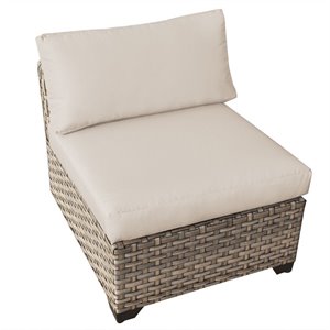 bowery hill armless patio chair (set of 2)