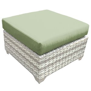 bowery hill patio ottoman in green