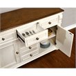 Bowery Hill Buffet in Cherry and White
