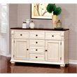 Bowery Hill Buffet in Cherry and White