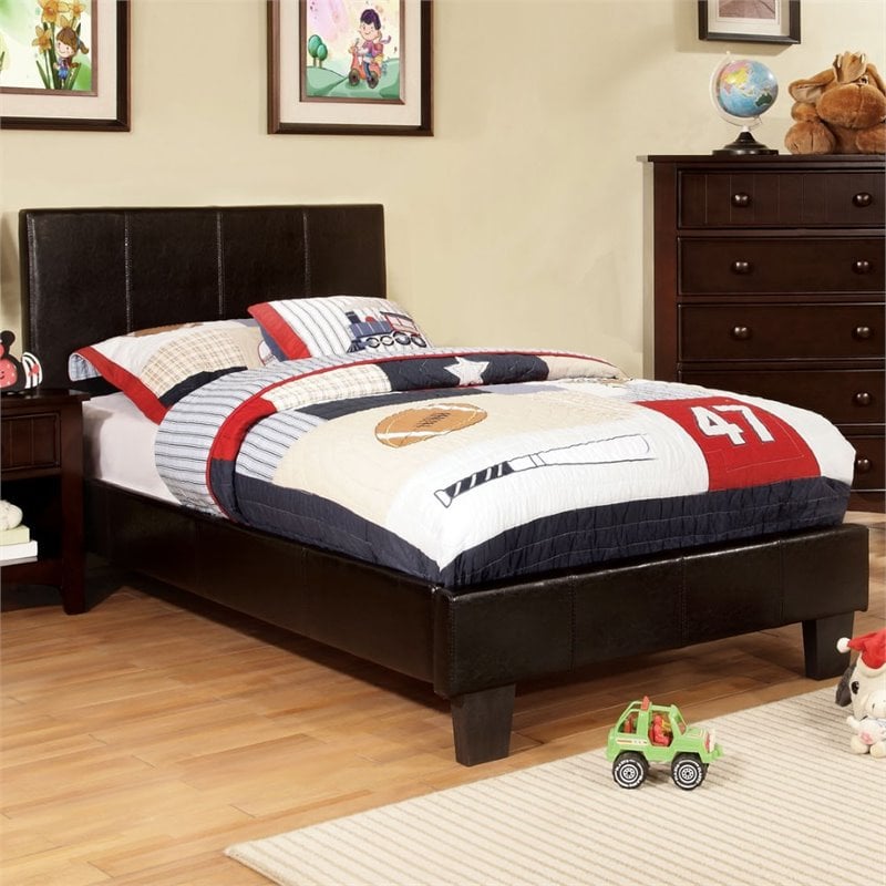 Bowery Hill Full Platform Bed in Espresso