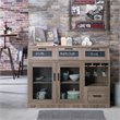 Bowery Hill Transitional Buffet in Warm Chestnut