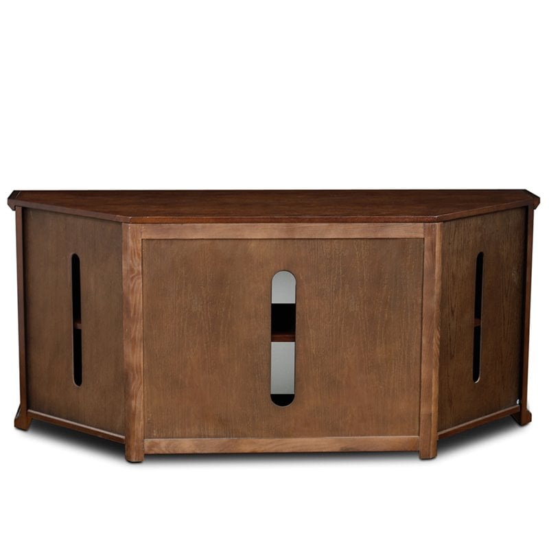 Bowery Hill Traditional Wood TV Stand for TVs up to 59.65