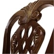 Bowery Hill 42'' Traditional Wood Dining Arm Chair in Cherry (Set of 2)