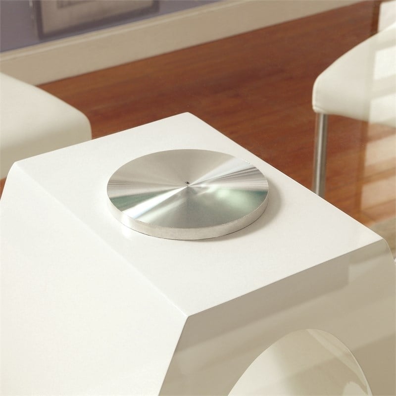 Bowery Hill Dining Table in White
