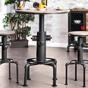 bowery hill bar table in antique black