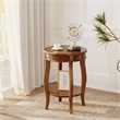 Bowery Hill End Table in Walnut
