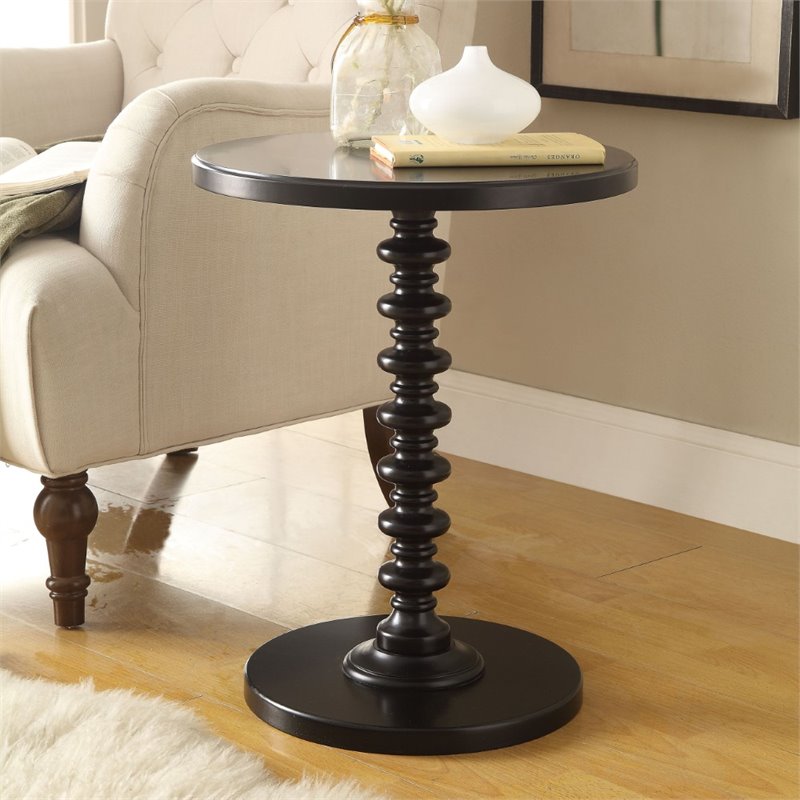 Bowery Hill End Table in Black